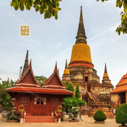 崖差蒙空寺Wat Yai Chai Mongkol.JPG